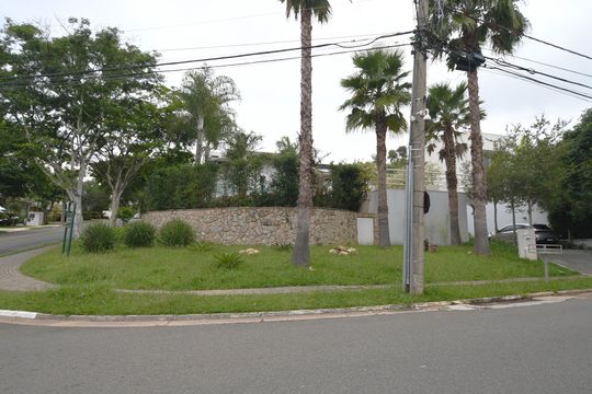 Fachada de casa de condomínio para alugar com 4 quartos, 420m² em Loteamento Alphaville Campinas, Campinas