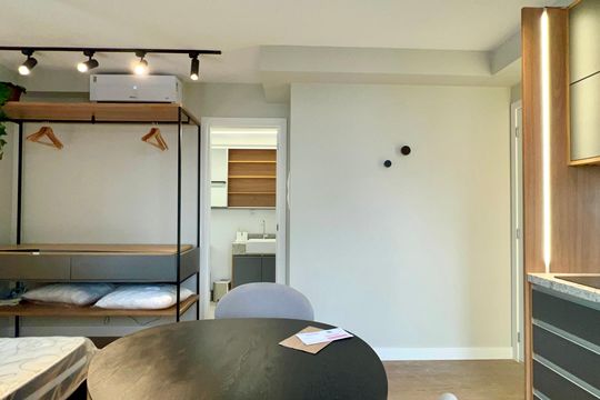 Studio de kitnet/studio para alugar com 1 quarto, 25m² em Jardins, São Paulo