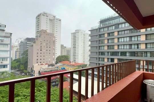 Sacada de kitnet/studio para alugar com 1 quarto, 25m² em Jardins, São Paulo