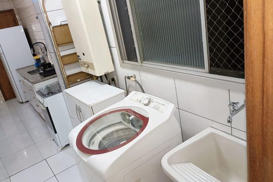 Área de serviço de apartamento à venda com 3 quartos, 88m² em Vila Carrão, São Paulo