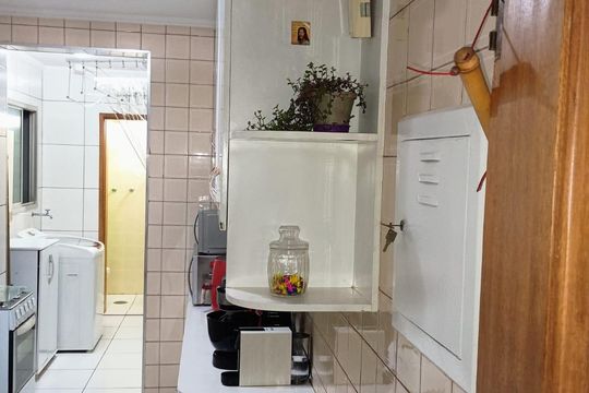 Cozinha de apartamento à venda com 3 quartos, 88m² em Vila Carrão, São Paulo