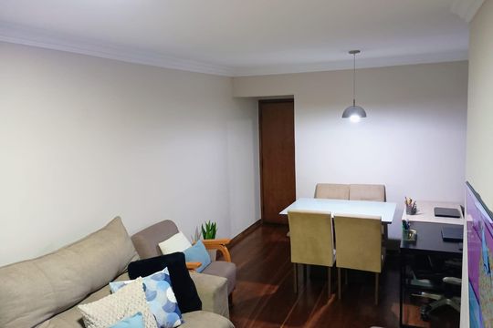 Sala de apartamento à venda com 3 quartos, 88m² em Vila Carrão, São Paulo