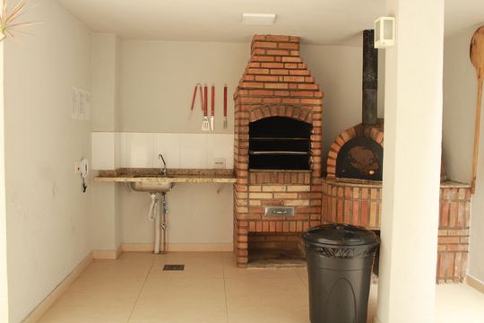 Área comum - Churrasqueira de apartamento à venda com 2 quartos, 61m² em Vila Dom Pedro I, São Paulo