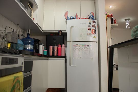 Cozinha de apartamento à venda com 2 quartos, 61m² em Vila Dom Pedro I, São Paulo
