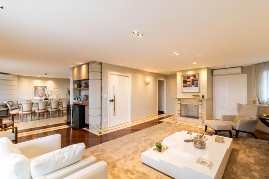 Sala de apartamento à venda com 4 quartos, 360m² em Centro, Guarulhos