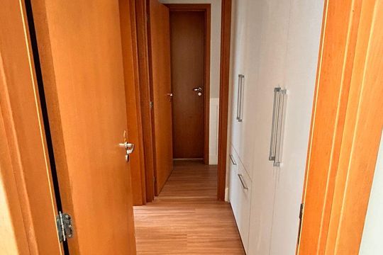 Corredor de apartamento para alugar com 2 quartos, 122m² em Tamboré, Santana de Parnaíba