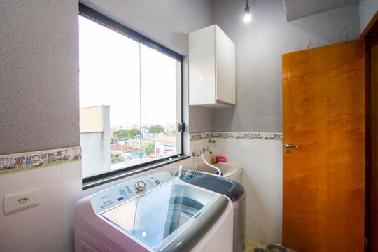 Espaço gourmet/Área de serviço de apartamento à venda com 2 quartos, 90m² em Jardim Alvorada, Santo André
