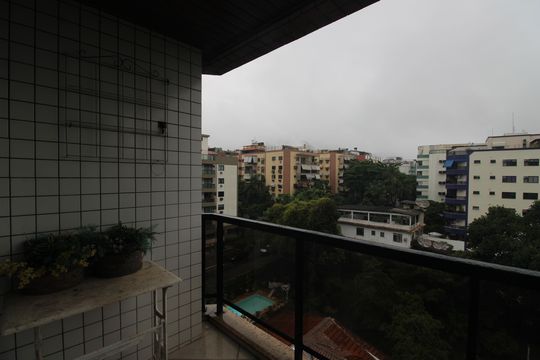 Sala 1 - Varanda  de apartamento à venda com 4 quartos, 156m² em Freguesia (jacarepaguá), Rio de Janeiro