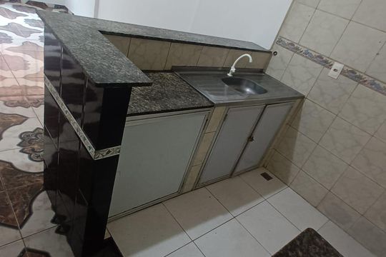 Cozinha de kitnet/studio à venda com 1 quarto, 32m² em Centro, Rio de Janeiro