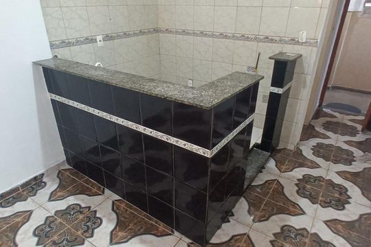 Cozinha de kitnet/studio à venda com 1 quarto, 32m² em Centro, Rio de Janeiro