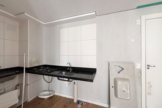 Cozinha e Área de Serviço de apartamento para alugar com 2 quartos, 35m² em Jardim Pirituba, São Paulo
