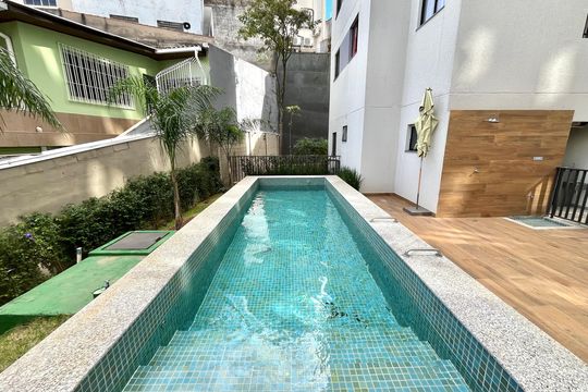 Área comum - Piscina de apartamento à venda com 2 quartos, 37m² em Jardim Oriental, São Paulo