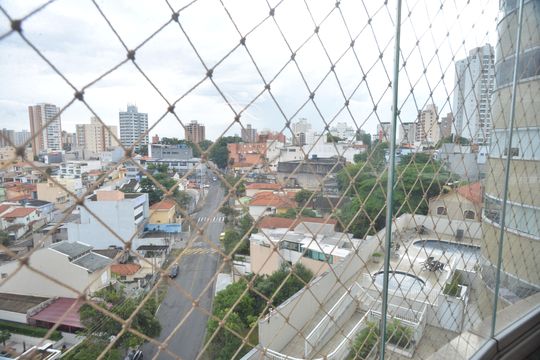 Varanda gourmet de apartamento à venda com 3 quartos, 126m² em Vila Scarpelli, Santo André
