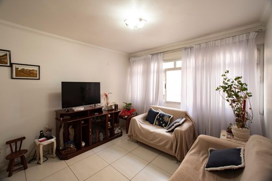 Sala de apartamento à venda com 2 quartos, 70m² em Vila Clementino, São Paulo