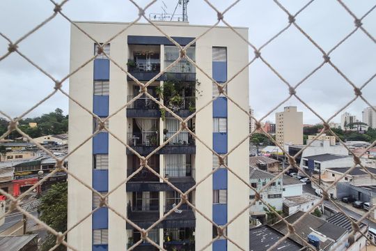 Varanda da Sala - vista de apartamento à venda com 2 quartos, 63m² em Centro, São Bernardo do Campo