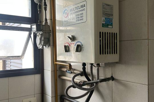 Área de serviço de apartamento à venda com 2 quartos, 70m² em Jardim Taquaral, São Paulo