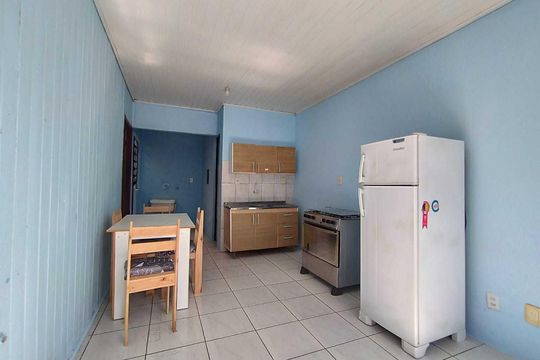 Cozinha de casa para alugar com 1 quarto, 48m² em Campestre, São Leopoldo