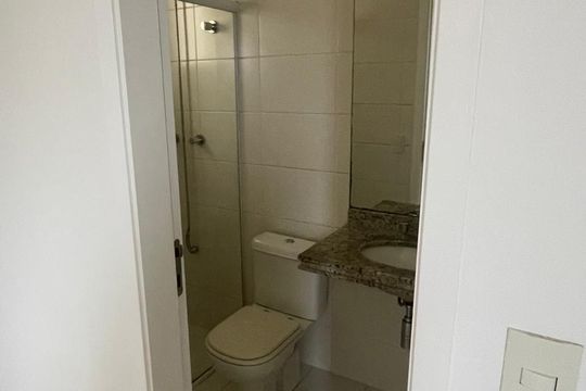 Banheiro de apartamento à venda com 3 quartos, 84m² em Centro, São Bernardo do Campo