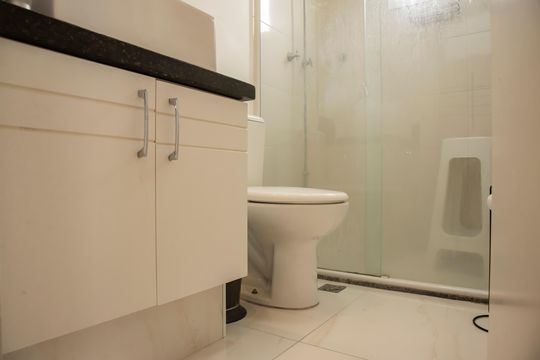 Banheiro da Suíte de apartamento para alugar com 2 quartos, 61m² em Vila da Saúde, São Paulo