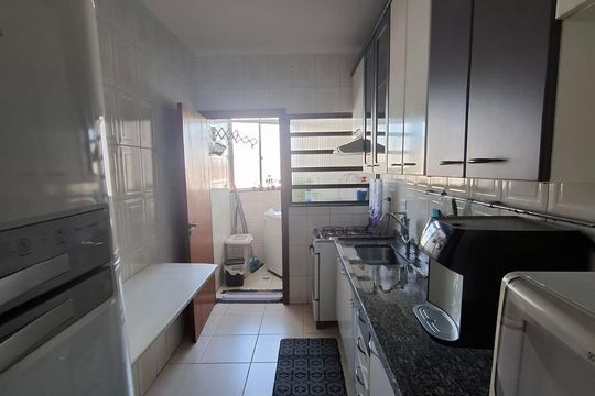 Cozinha de apartamento à venda com 2 quartos, 62m² em Jardim Tranquilidade, Guarulhos