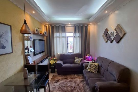Sala de apartamento à venda com 2 quartos, 62m² em Jardim Tranquilidade, Guarulhos