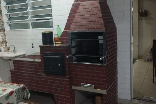 Área gourmet de casa à venda com 6 quartos, 291m² em Parque Residencial Jundiaí, Jundiaí