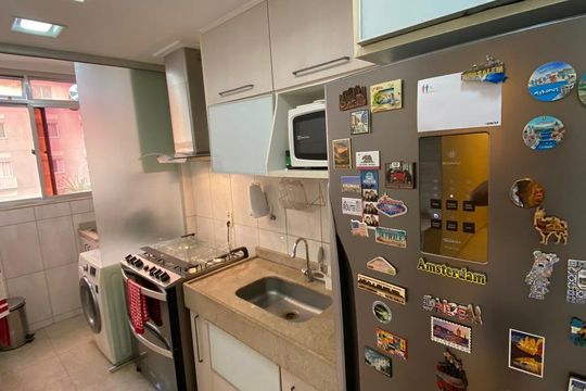 Cozinha de apartamento para alugar com 3 quartos, 66m² em Freguesia (jacarepaguá), Rio de Janeiro