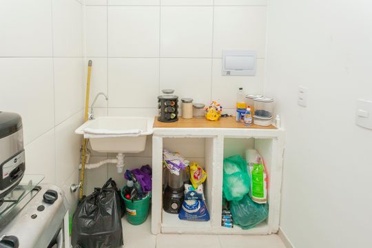 Área de Serviço de apartamento para alugar com 2 quartos, 33m² em Usina Piratininga, São Paulo