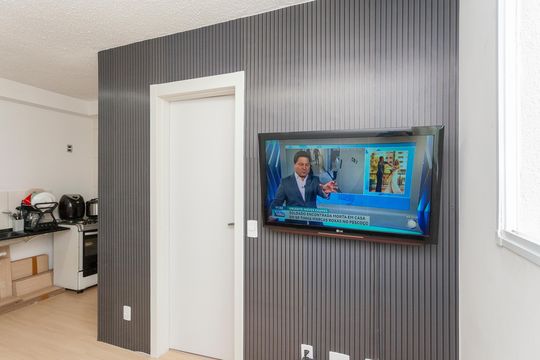 Sala de apartamento para alugar com 2 quartos, 33m² em Usina Piratininga, São Paulo