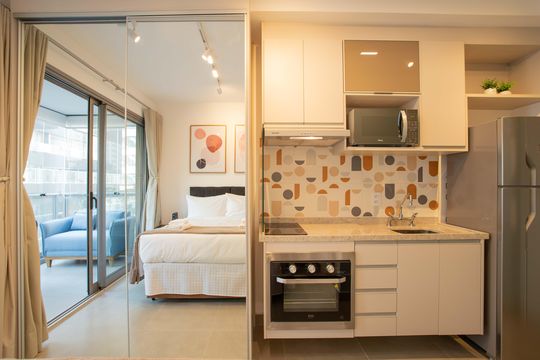 Apartamento para alugar com 1 quarto, 24m² em Pinheiros, São Paulo