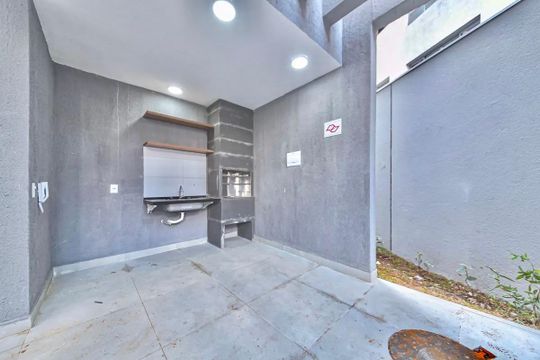 Área comum - Churrasqueira de apartamento à venda com 1 quarto, 27m² em Jardim Oriental, São Paulo
