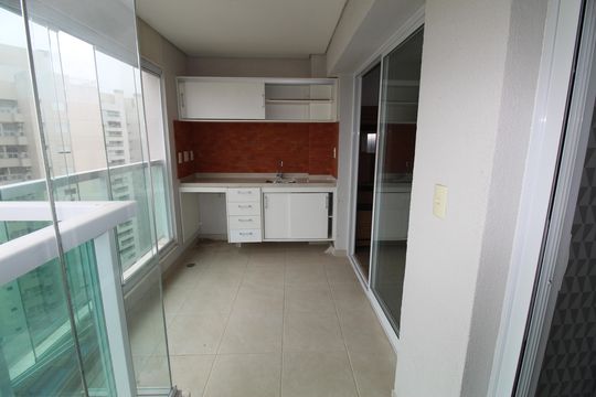 Sacada de apartamento para alugar com 1 quarto, 57m² em Vila Ema, São José dos Campos