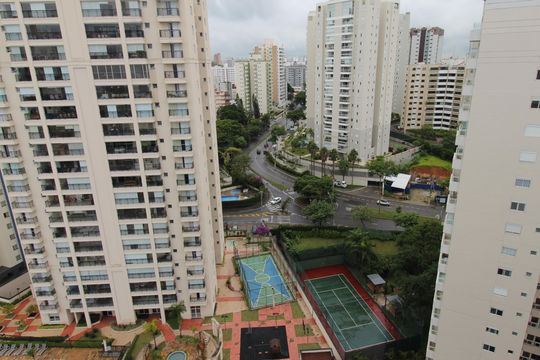 Sacada de apartamento para alugar com 1 quarto, 57m² em Vila Ema, São José dos Campos