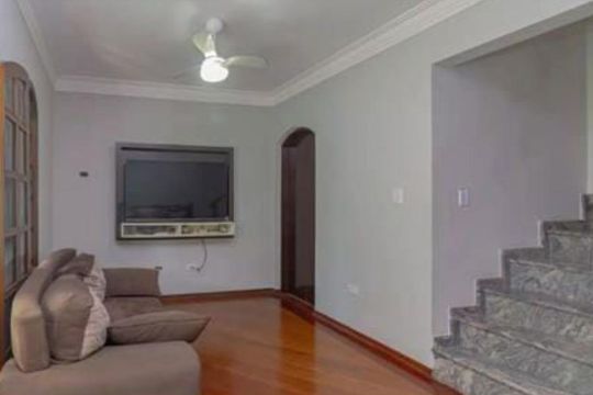 Sala de casa para alugar com 4 quartos, 240m² em Parque Oratório, Santo André