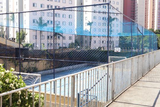 Área comum - Quadra de jogos de apartamento à venda com 2 quartos, 54m² em Vila Industrial, São Paulo