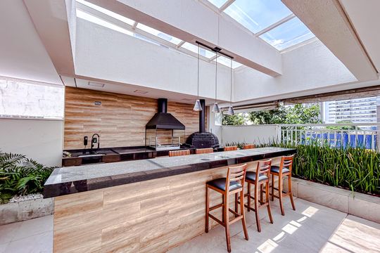Área comum - Churrasqueira de apartamento à venda com 4 quartos, 127m² em Vila Zilda, São Paulo