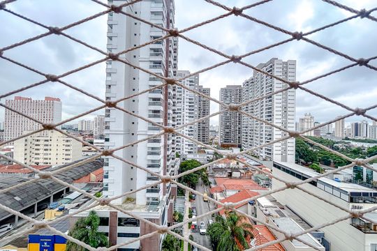 Vista da Varanda da Sala de apartamento à venda com 4 quartos, 127m² em Vila Zilda, São Paulo