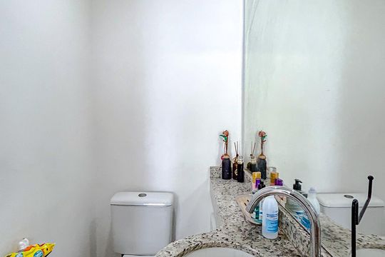 Lavabo de apartamento à venda com 4 quartos, 127m² em Vila Zilda, São Paulo