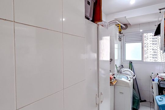 Área de Serviço de apartamento à venda com 4 quartos, 127m² em Vila Zilda, São Paulo