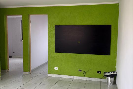 Sala de apartamento para alugar com 2 quartos, 49m² em Jardim do Castelo, Ferraz de Vasconcelos
