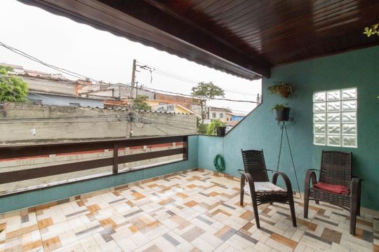 Varanda da Suíte de casa à venda com 4 quartos, 240m² em Vila Silveira, Guarulhos