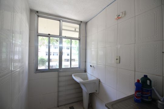 Área de Serviço de apartamento à venda com 2 quartos, 57m² em Taquara, Rio de Janeiro
