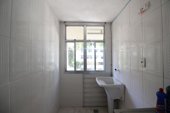 Área de Serviço de apartamento à venda com 2 quartos, 57m² em Taquara, Rio de Janeiro