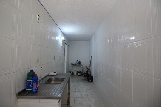 Cozinha de apartamento à venda com 2 quartos, 57m² em Taquara, Rio de Janeiro