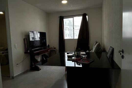Sala de apartamento para alugar com 2 quartos, 69m² em Taquara, Rio de Janeiro