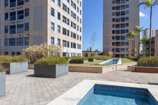 Área comum de apartamento à venda com 1 quarto, 70m² em Vila Leopoldina, São Paulo
