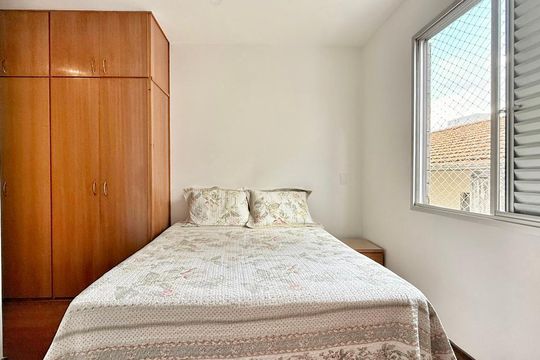Suíte de apartamento à venda com 4 quartos, 165m² em Prado, Belo Horizonte