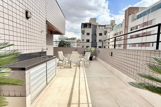 Varanda de apartamento à venda com 4 quartos, 165m² em Prado, Belo Horizonte