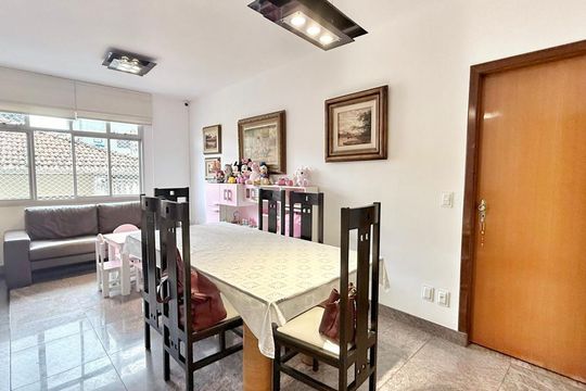Sala de apartamento à venda com 4 quartos, 165m² em Prado, Belo Horizonte