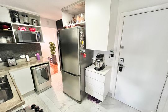 Cozinha de apartamento à venda com 3 quartos, 90m² em Parque Mandaqui, São Paulo